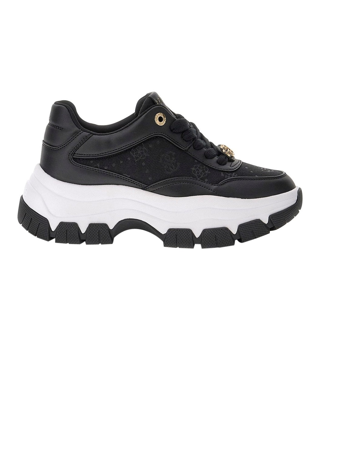 GUESS Sneakers platform Donna - Nero modello FLFBRT ELE12