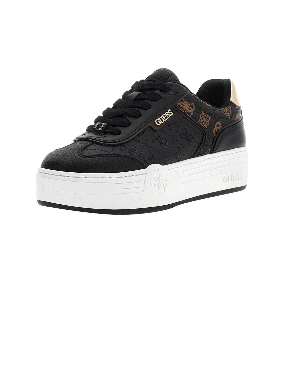 GUESS Sneakers platform Donna - Nero modello FLFSOM FAL12