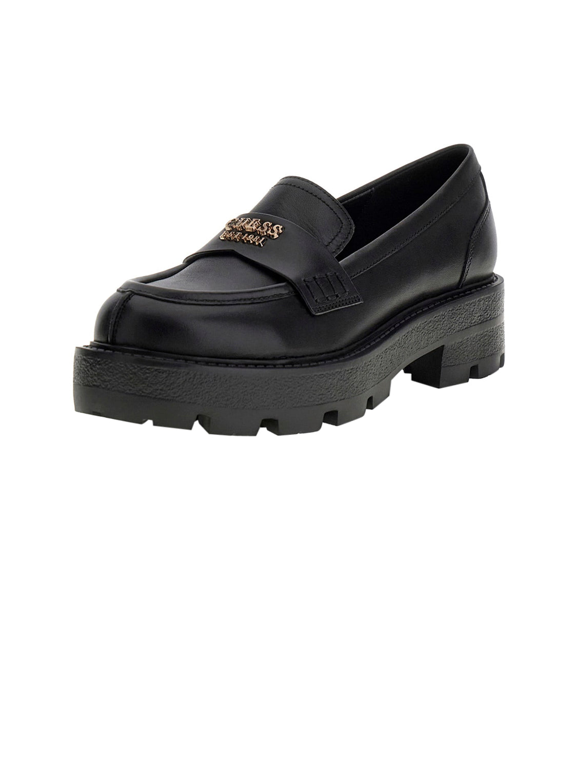 GUESS Mocassini platform Donna - Nero modello FLFYAM LEA14