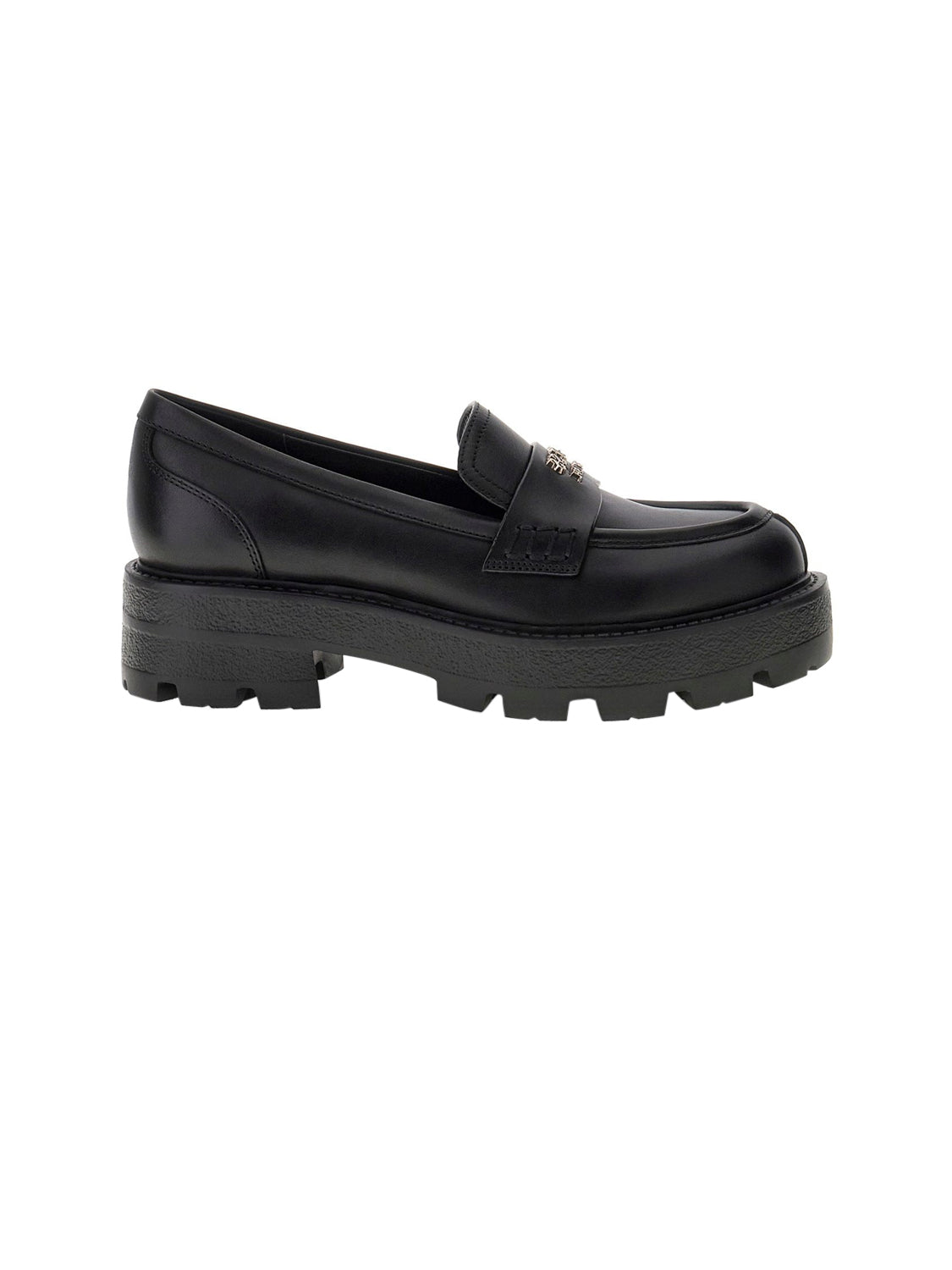 GUESS Mocassini platform Donna - Nero modello FLFYAM LEA14