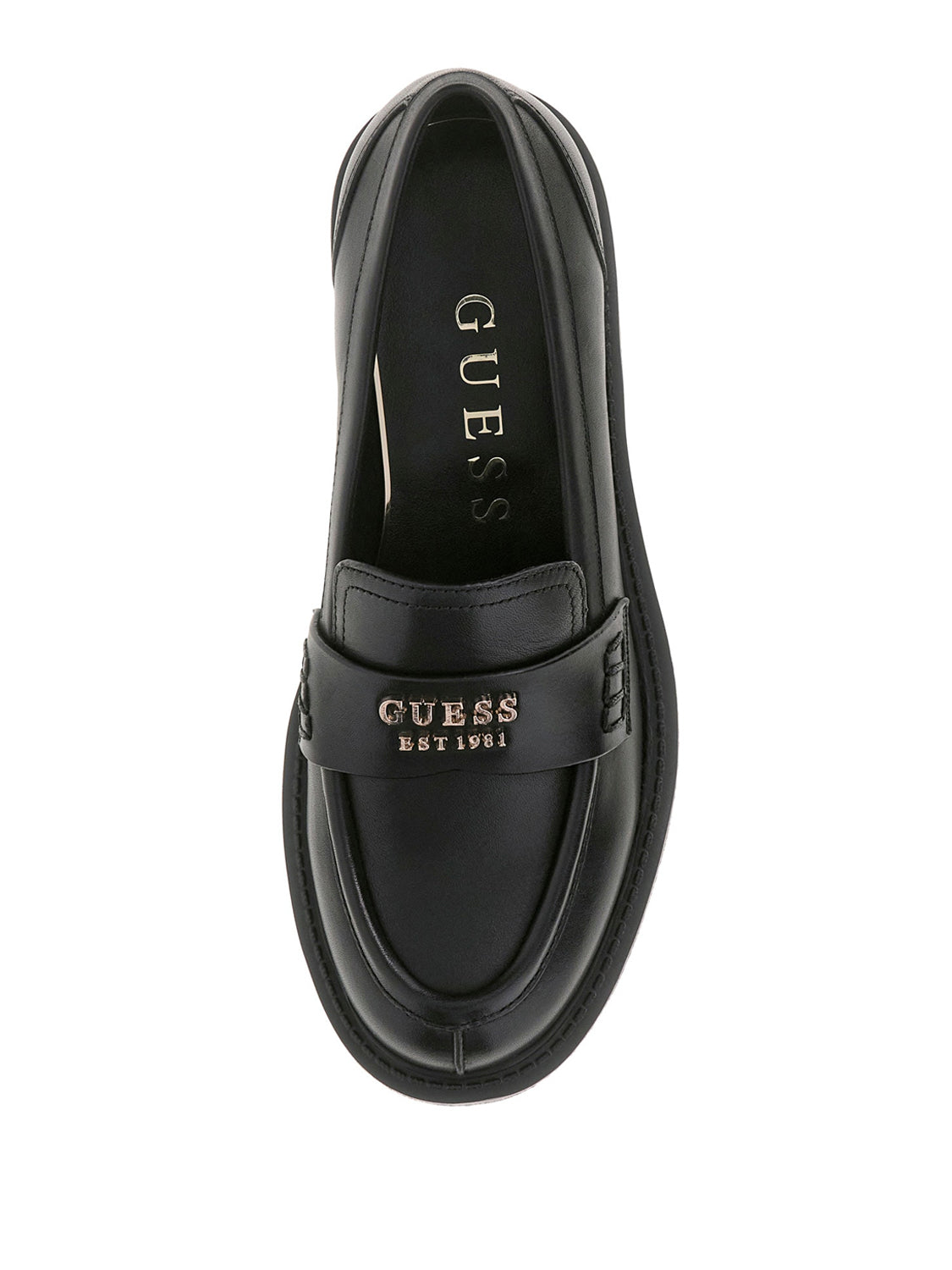 GUESS Mocassini platform Donna - Nero modello FLFYAM LEA14