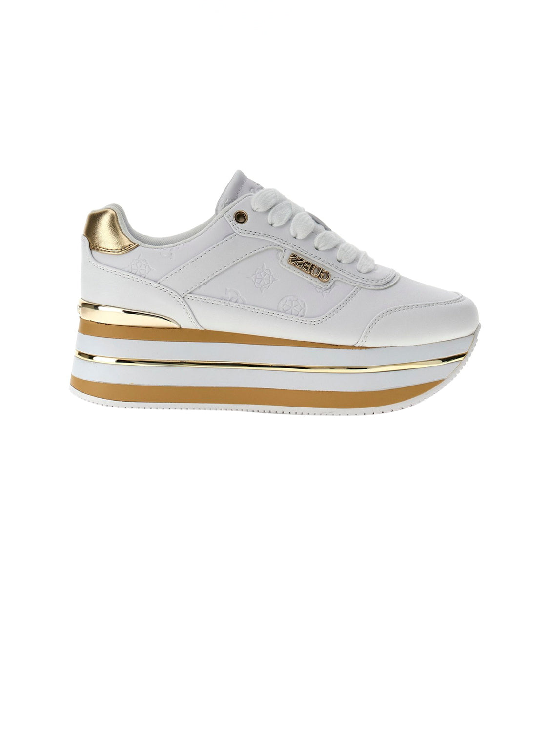 GUESS Sneakers platform Donna - Bianco modello FLJHN4 ELE12