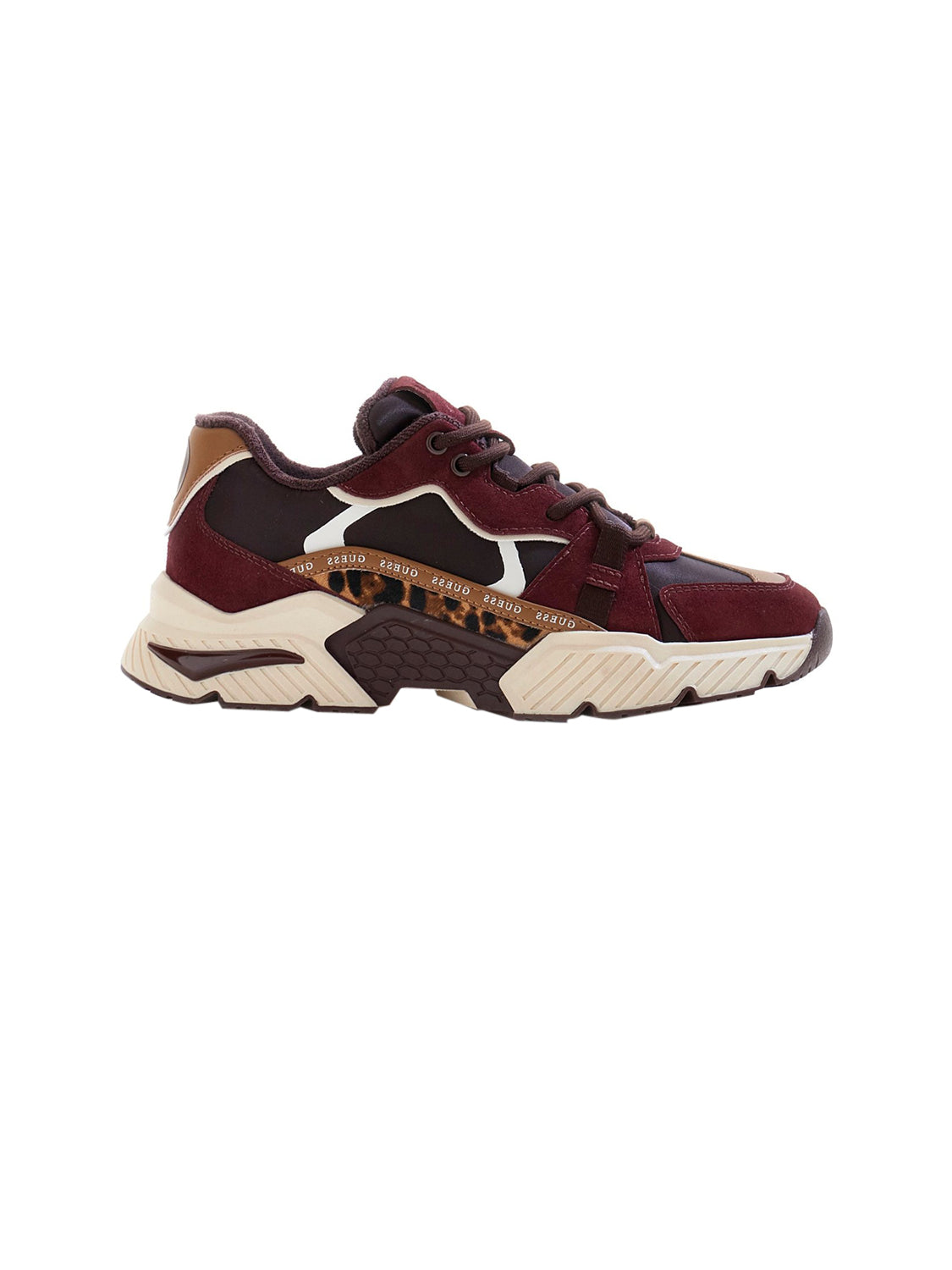 GUESS Sneakers Donna - Bordò modello FLTCR8 ELE12