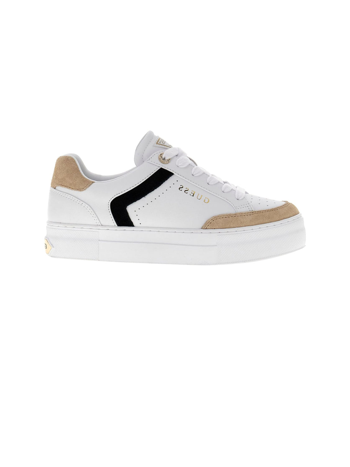 GUESS Sneakers platform Donna - Bianco modello FLTGX2 PEL12