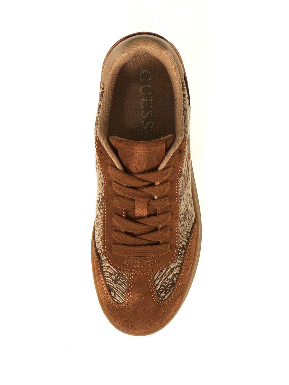 GUESS Sneakers logato Donna - Marrone modello FLTJAC LEA12