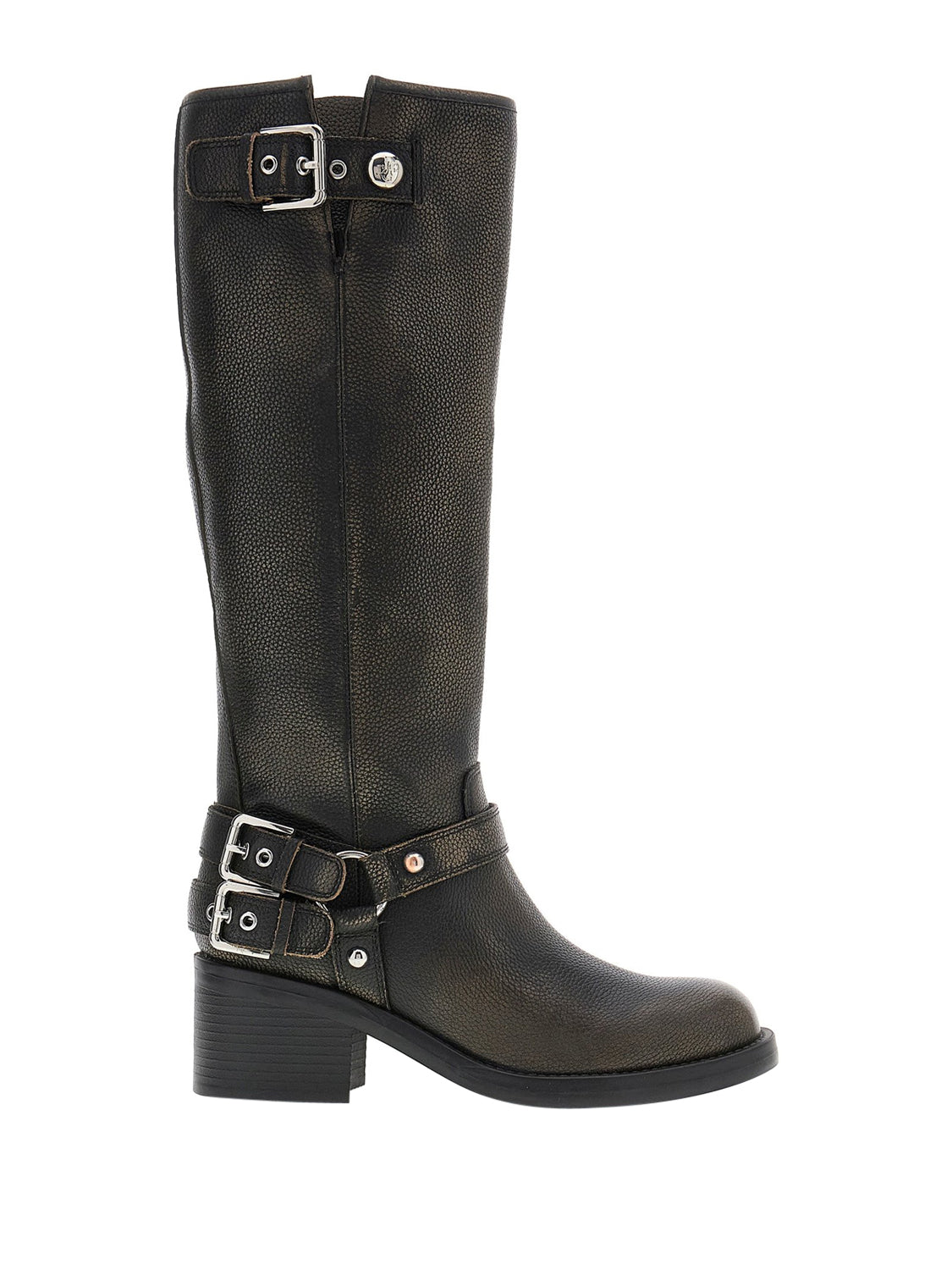 GUESS Stivali con tacco Donna - Nero modello FLTMAT LEA11