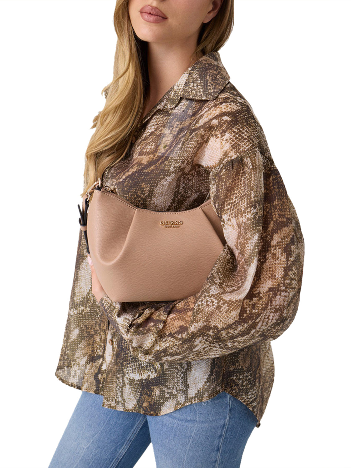 GUESS Borsa a Tracolla Donna - Beige modello HWBG78 98180