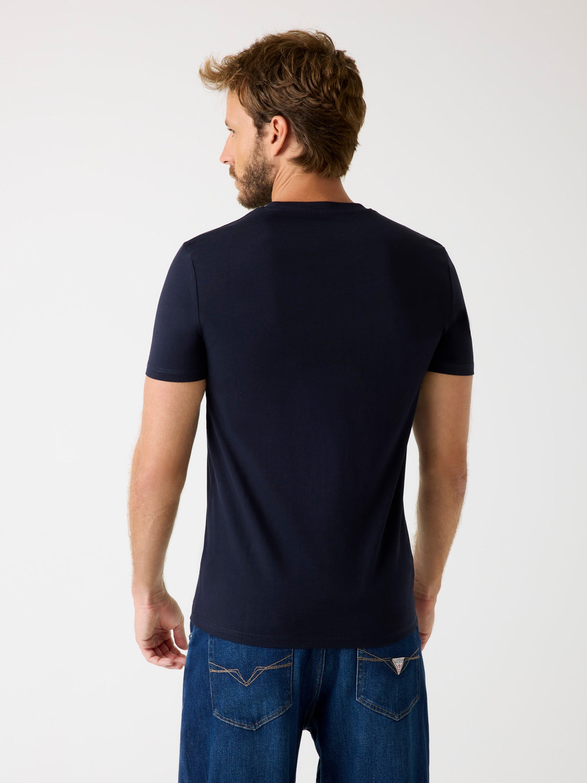 GUESS T-shirt Uomo - Blu modello M2YI72 I3Z14