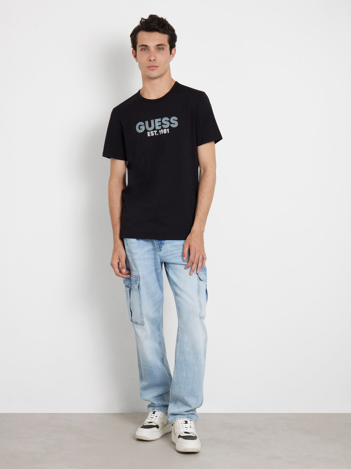 GUESS T-shirt Uomo - Nero modello M4YI30 J1314