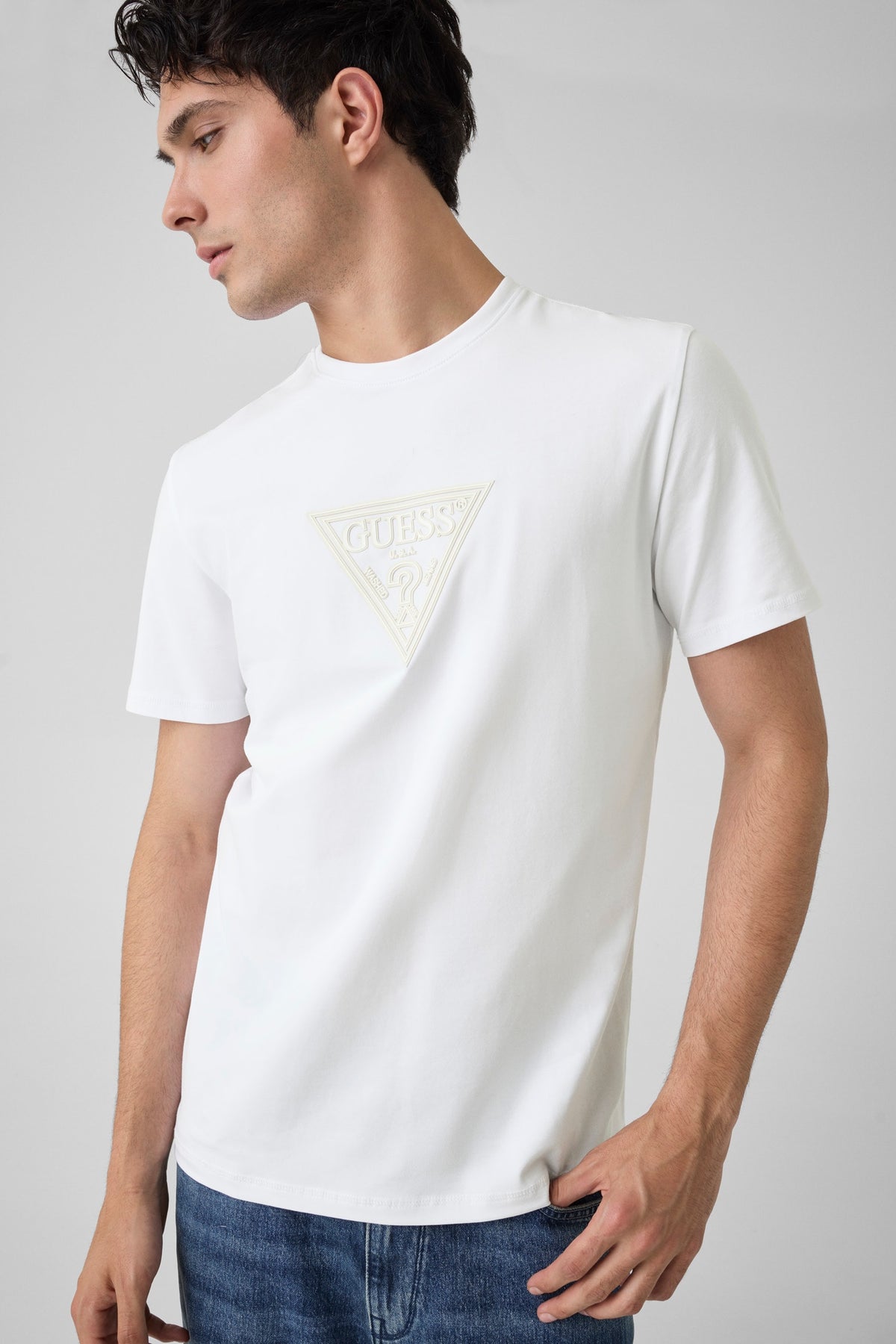 GUESS T-shirt Uomo - Bianco modello M6YI40 K4226