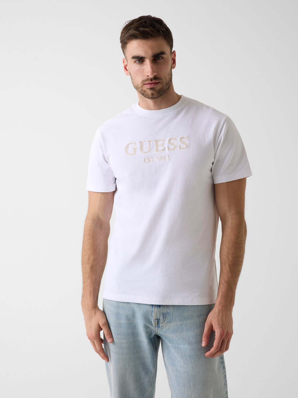GUESS T-shirt Uomo - Bianco modello M6YI41 K4227