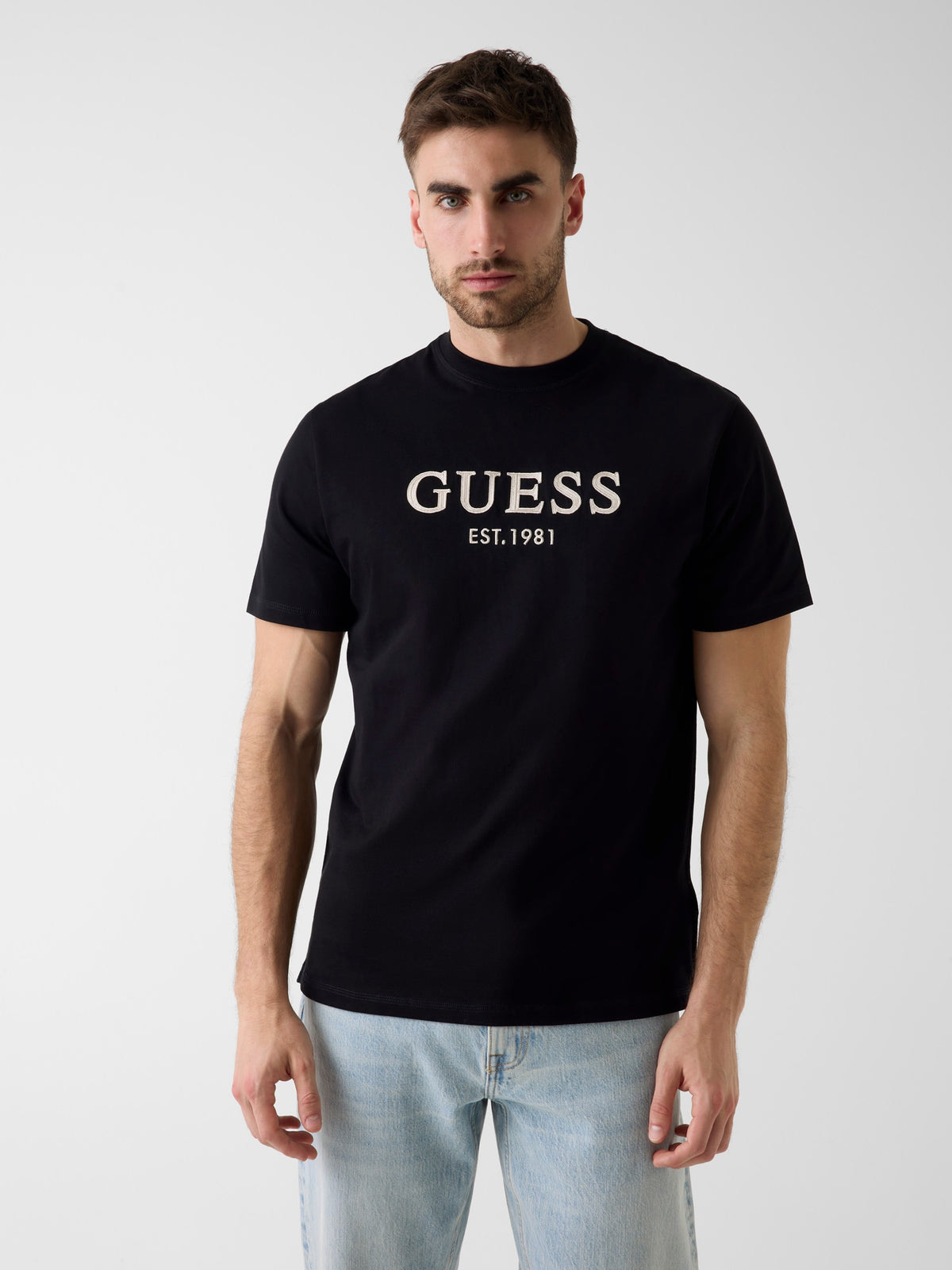 GUESS T-shirt Uomo - Nero modello M6YI41 K4227