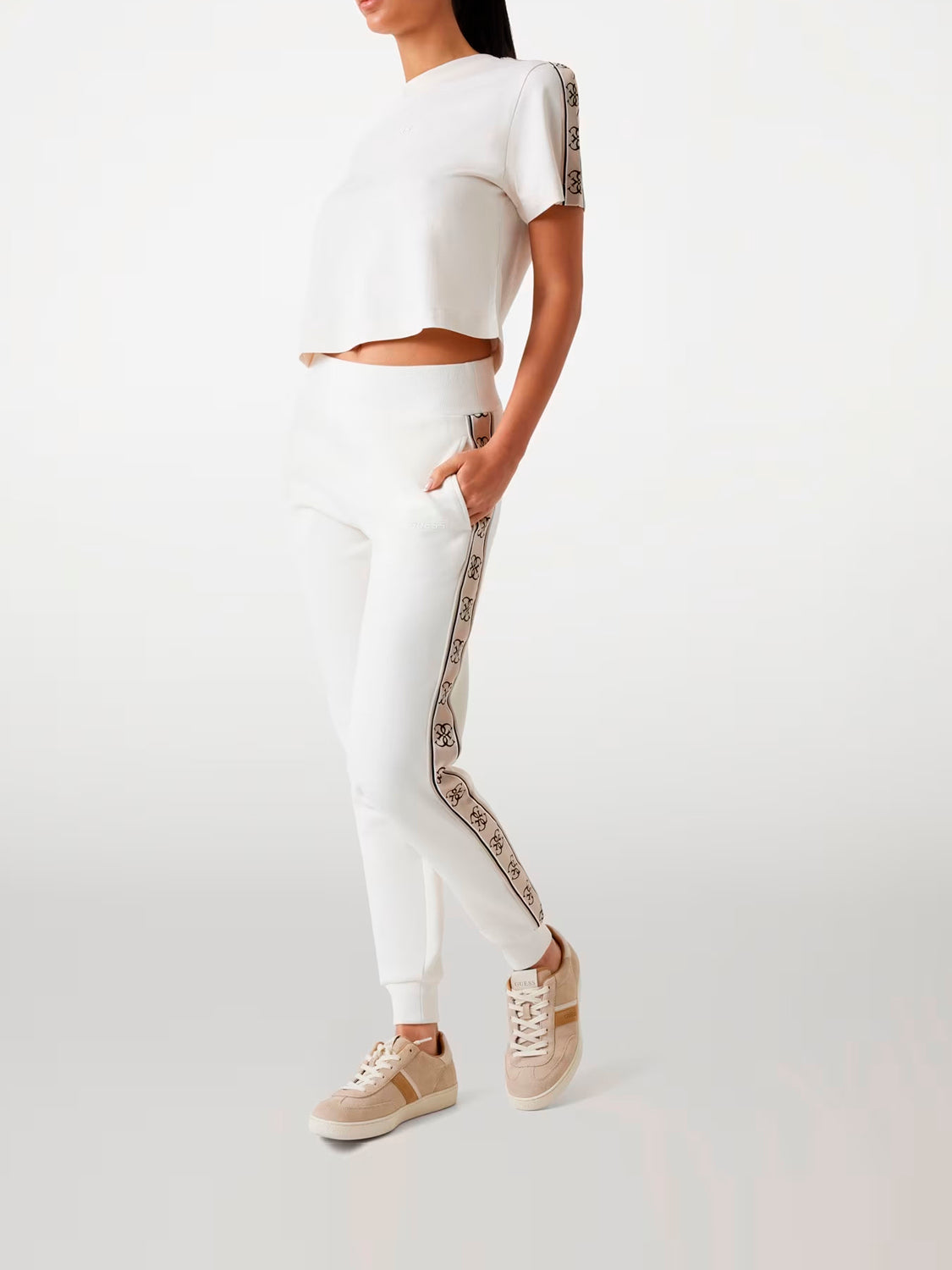 GUESS Pantalone Donna - Bianco modello V2YB15 KB3P2