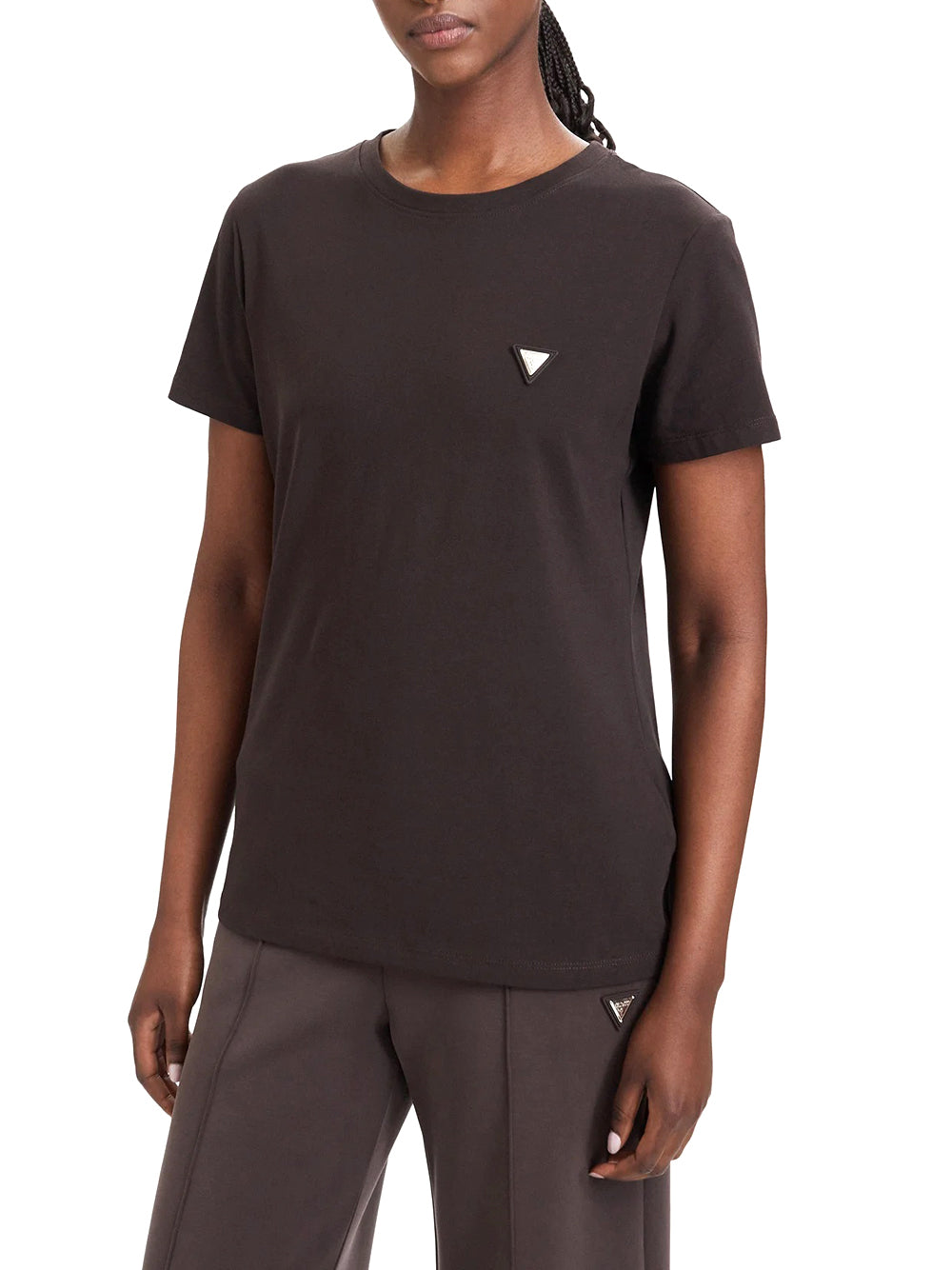 GUESS T-shirt Donna - Marrone modello V4YI09 J1314