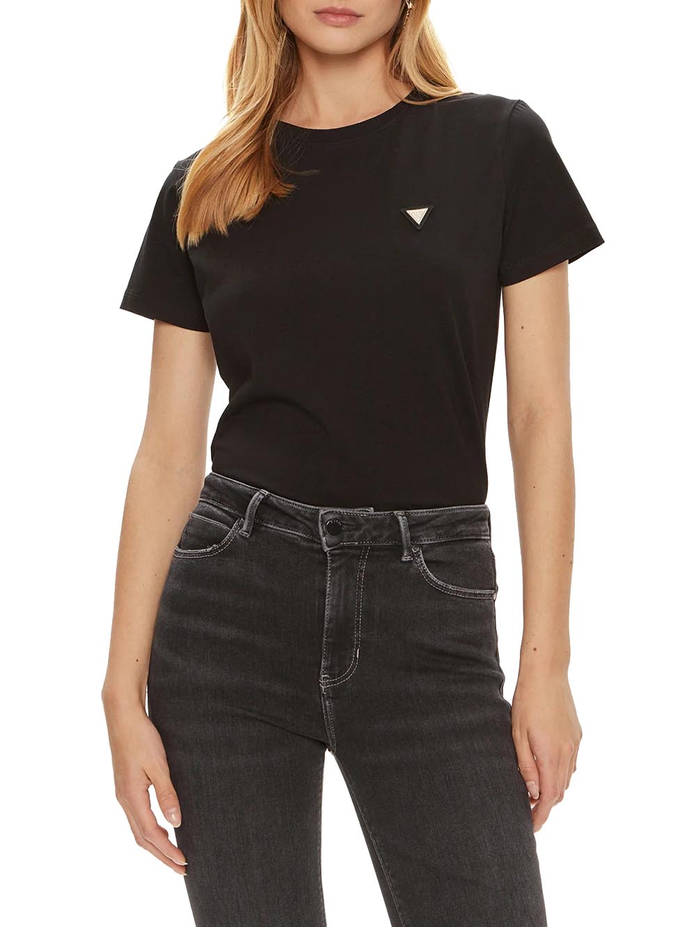 GUESS T-shirt Donna - Nero modello V4YI09 J1314