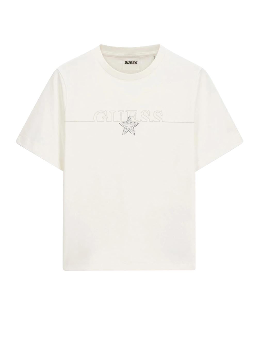 GUESS T-shirt Donna - Bianco modello V6YI05 K4272