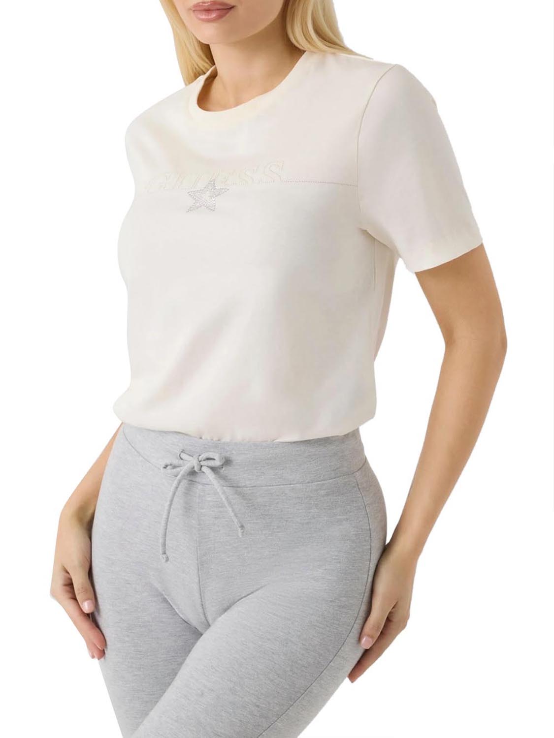 GUESS T-shirt Donna - Bianco modello V6YI05 K4272