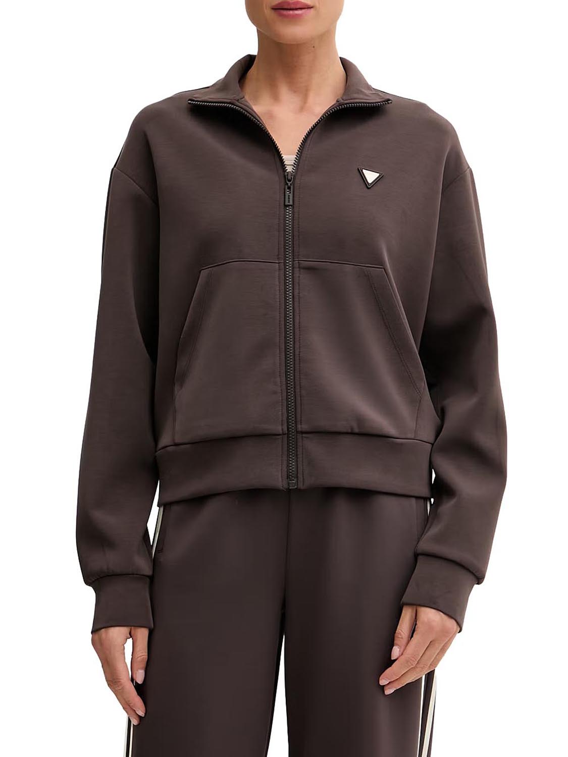 GUESS Felpa Donna - Marrone modello V6YQ17 K4313