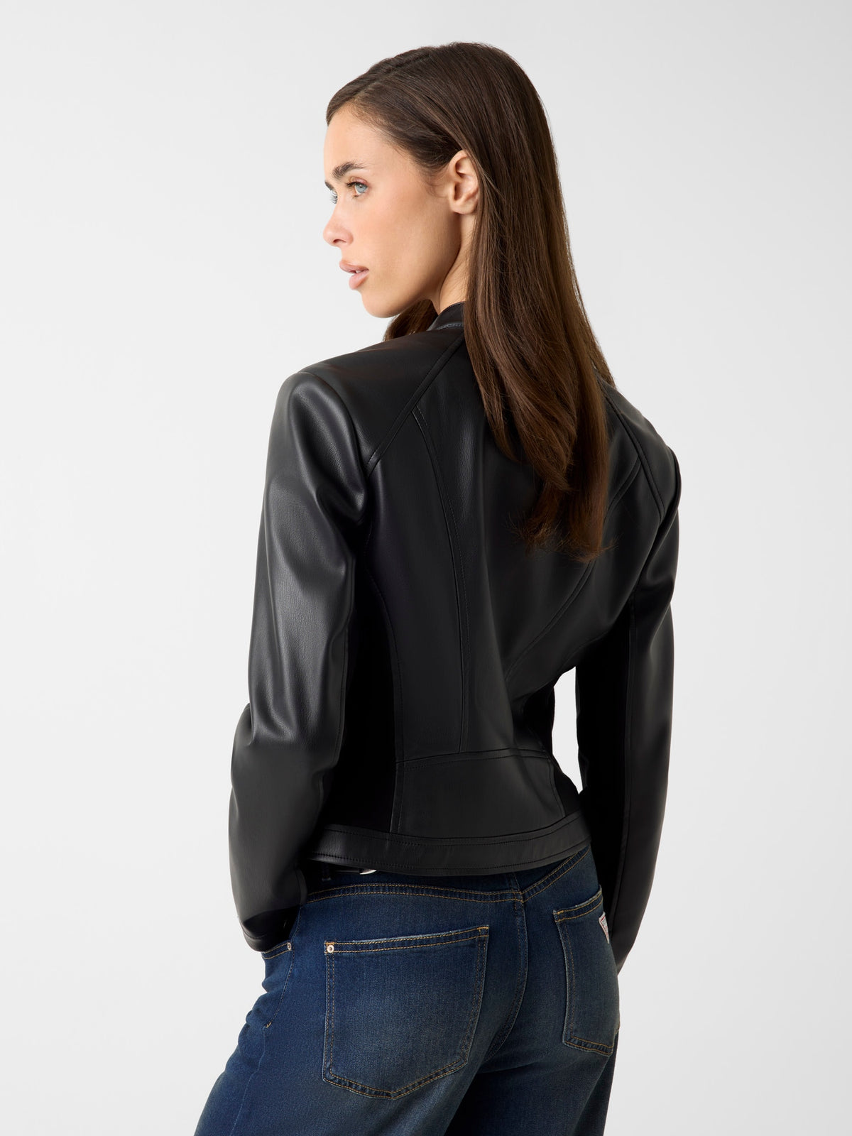 GUESS Giubbino Donna - Nero modello W4YL04 WE480