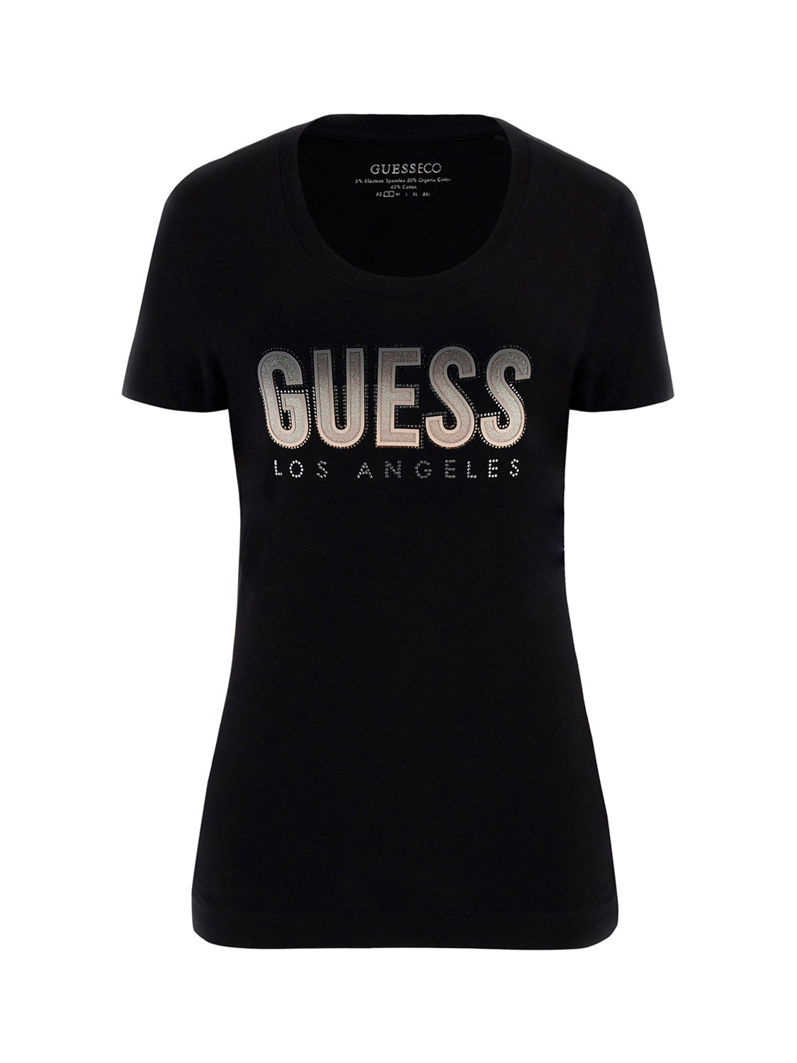 GUESS T-shirt Donna - Nero modello W5GI14 J1314