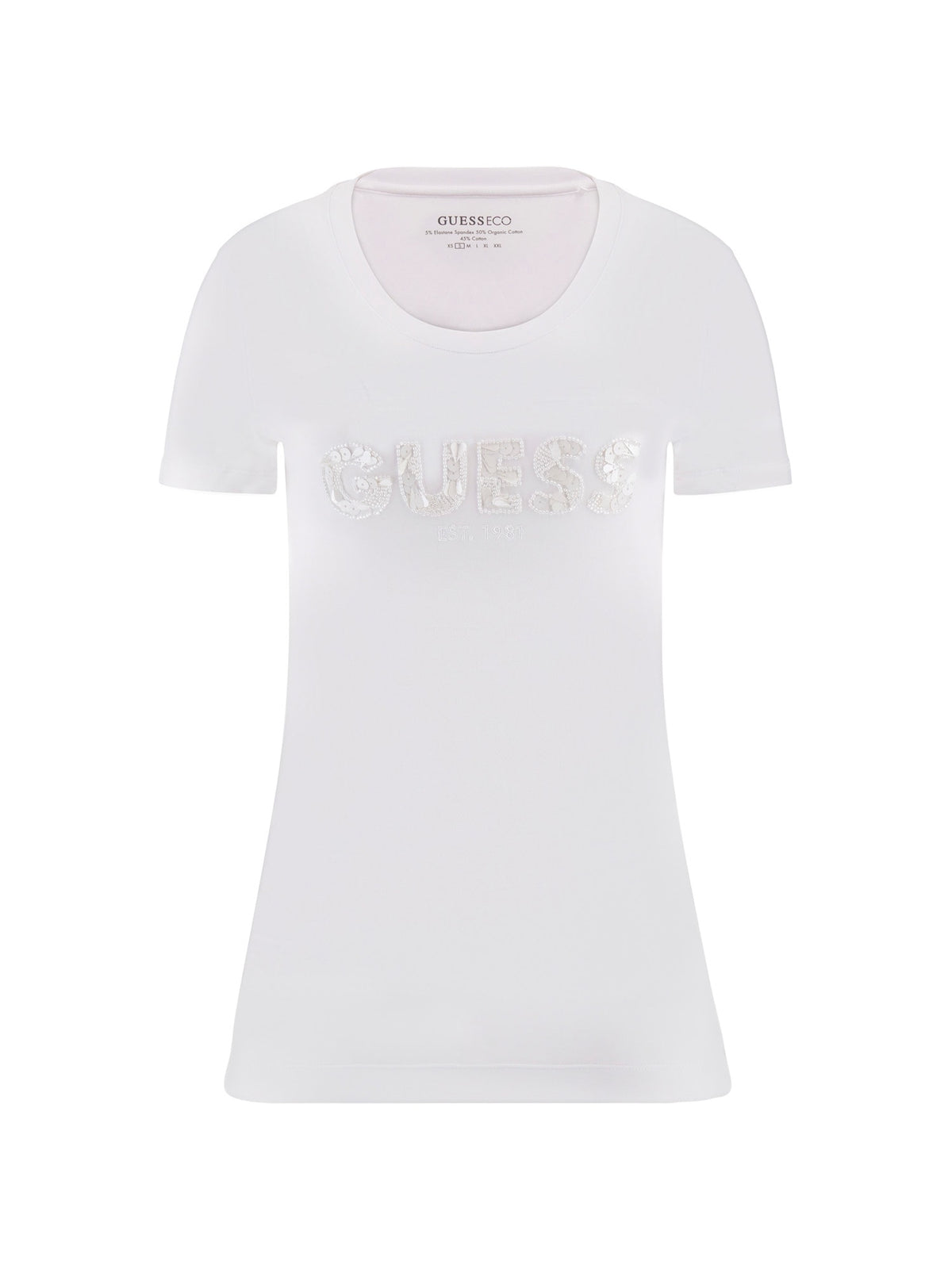 GUESS T-shirt Donna - Bianco modello W5GI17 J1314
