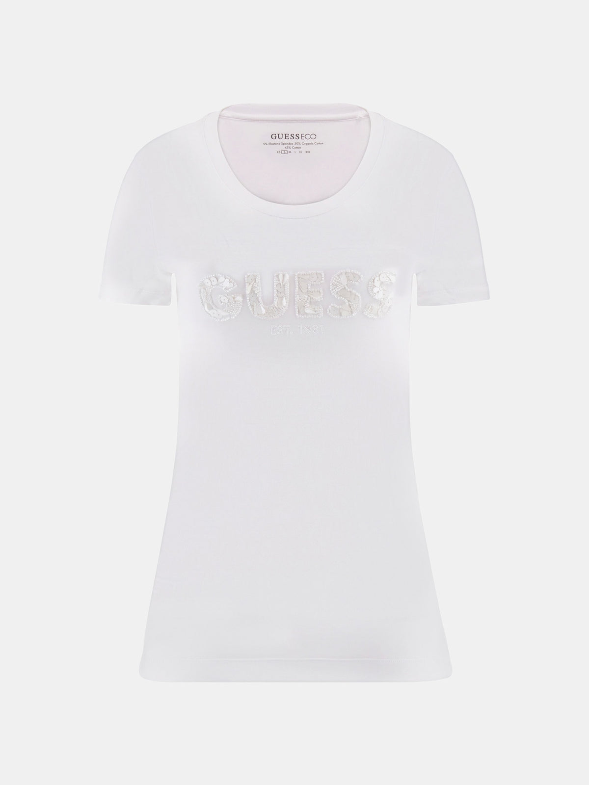 GUESS T-shirt Donna - Bianco modello W5GI17 J1314