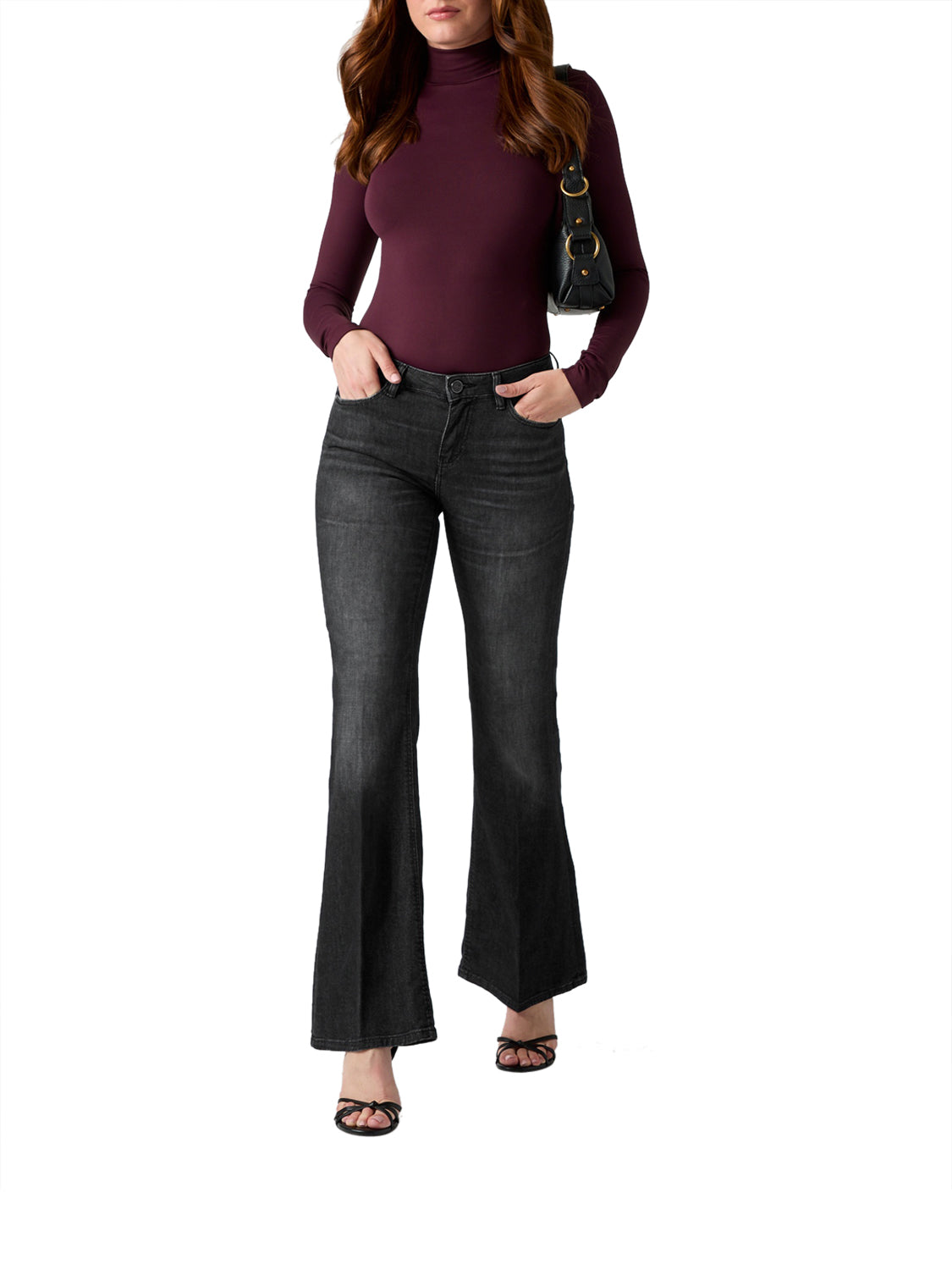 GUESS Pantalone Donna - Nero modello W6BAJ7 D2088