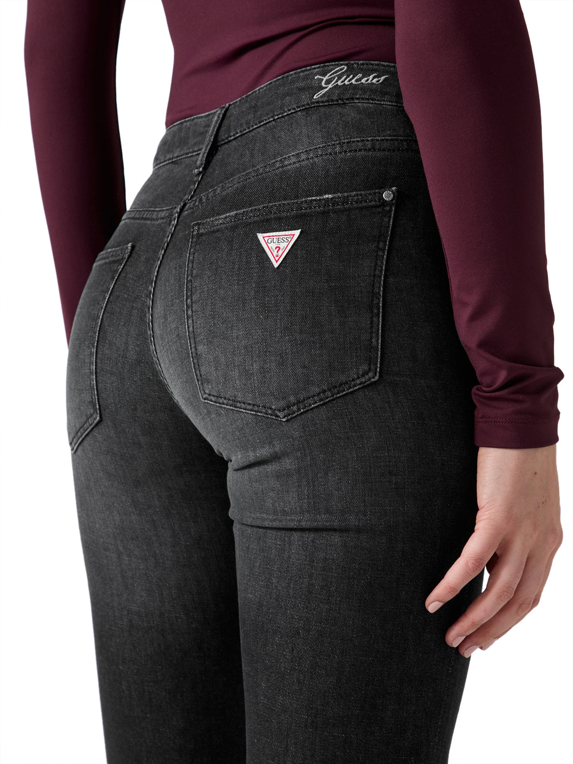 GUESS Pantalone Donna - Nero modello W6BAJ7 D2088