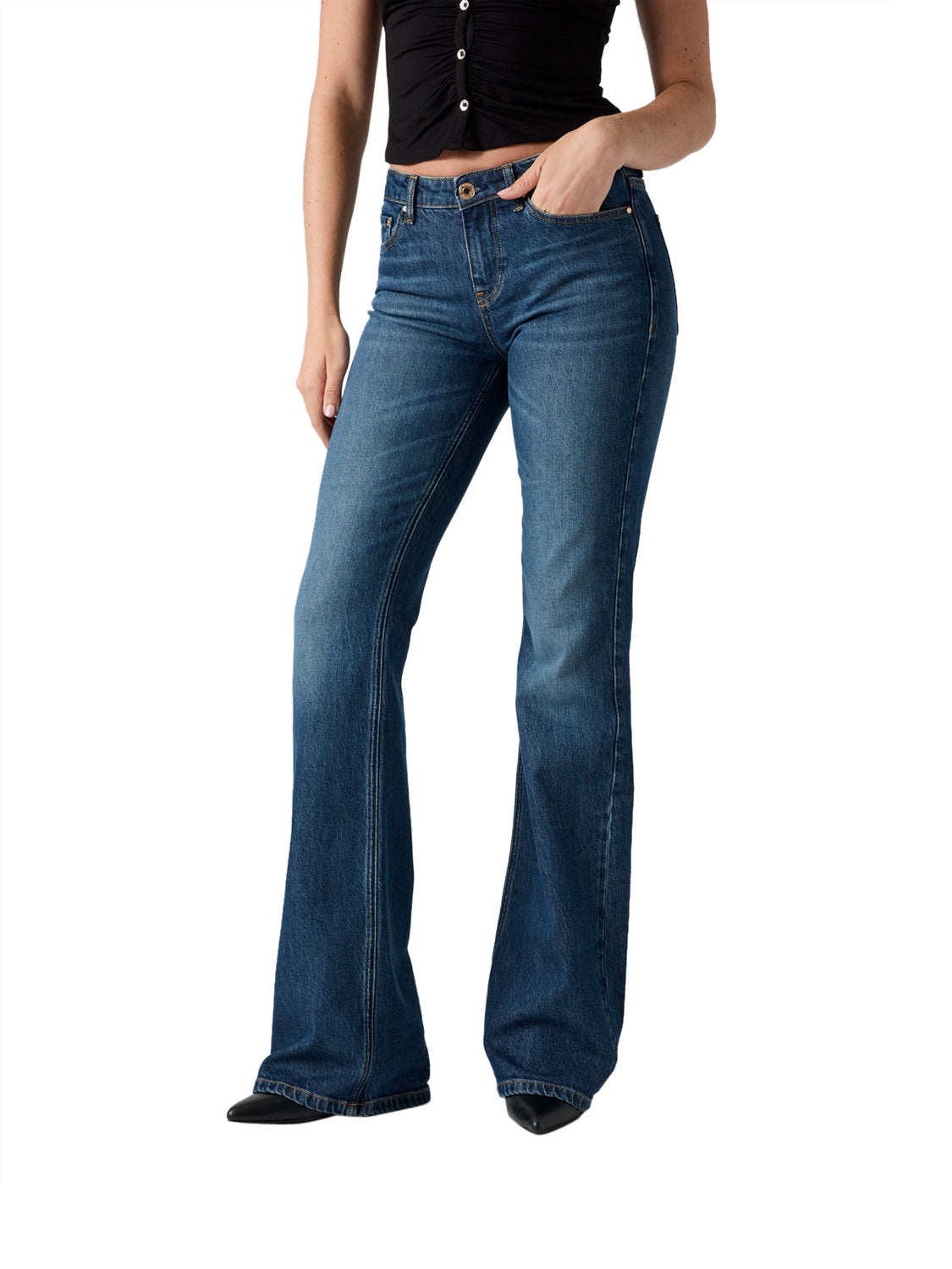 GUESS Jeans Donna - Blu modello W6BAJ7 D2097