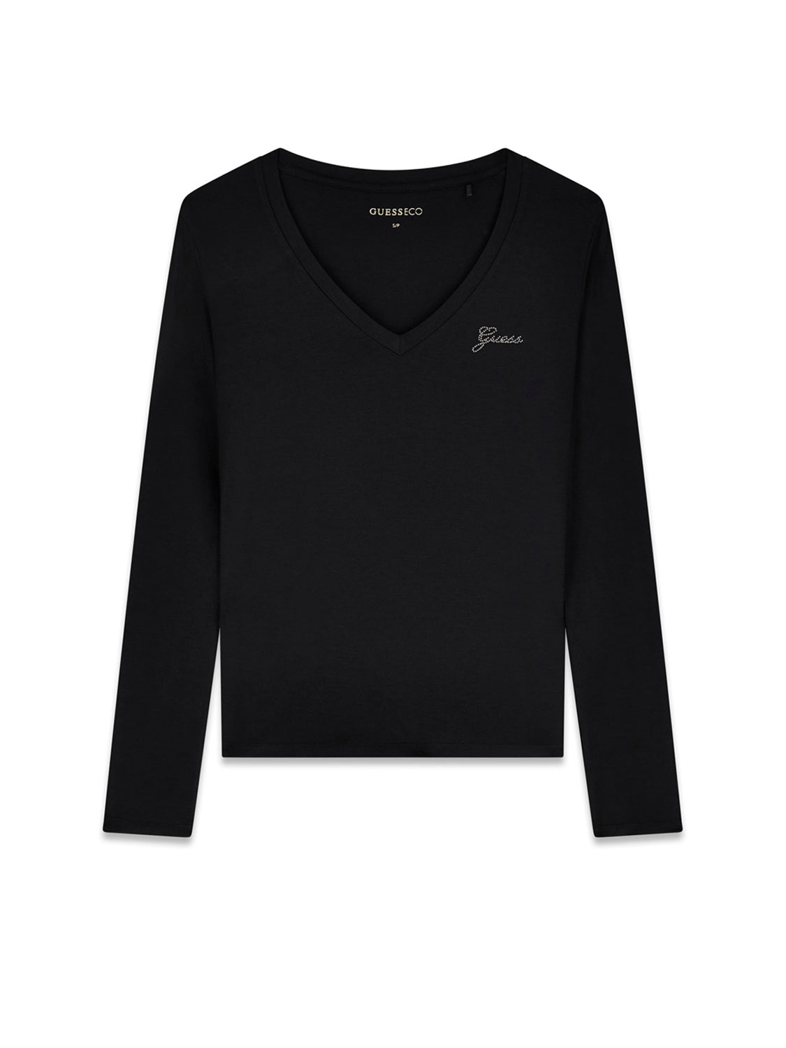 GUESS T-shirt Donna - Nero modello W6BI56 K6890