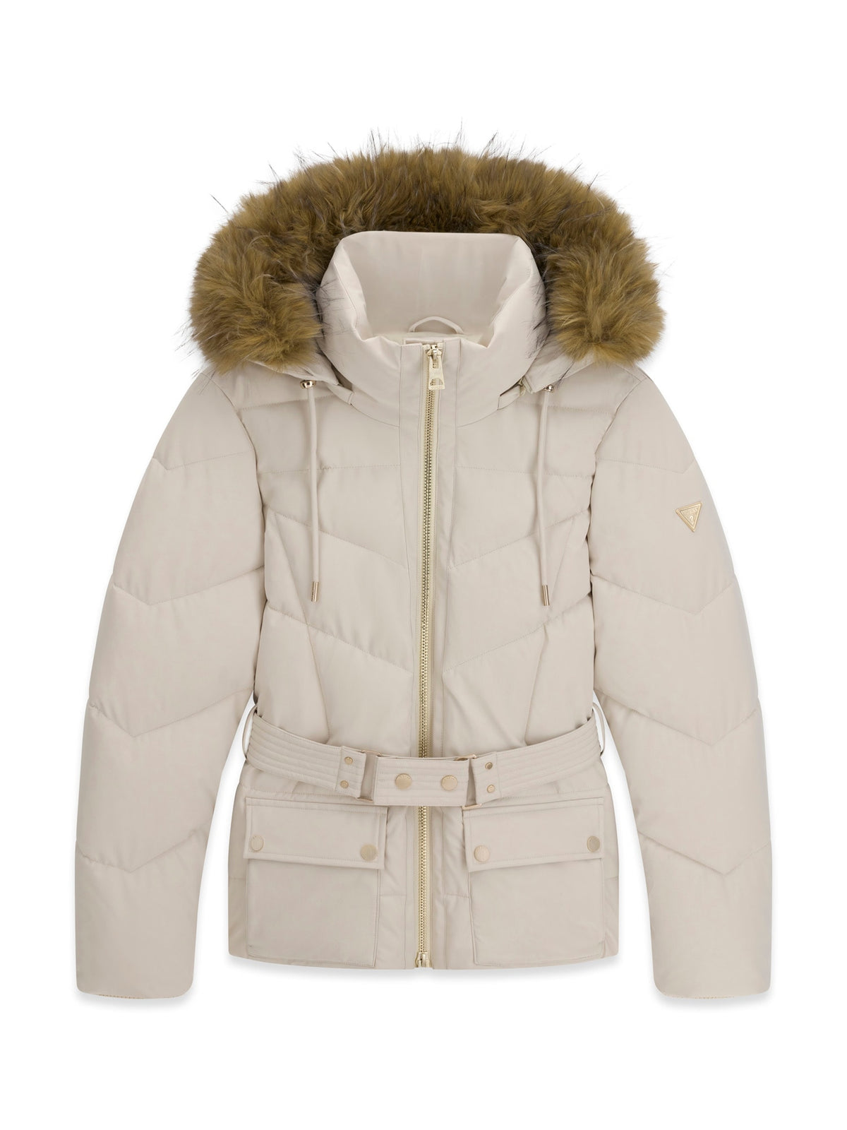 GUESS Giubbino Donna - Marrone modello W6BL58 W4197