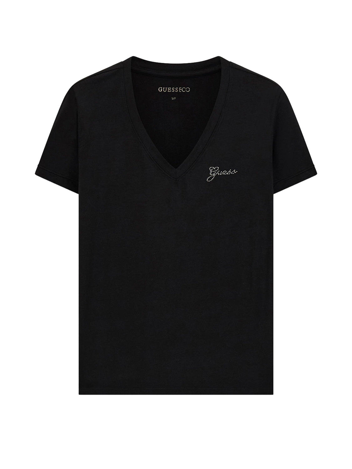 GUESS T-shirt Donna - Nero modello W6YI13 K3853