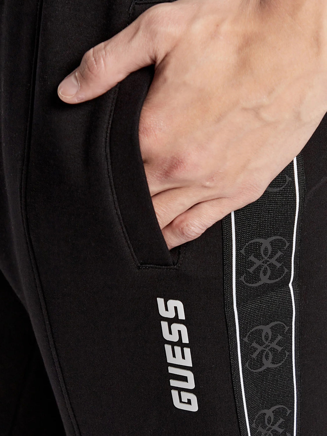 GUESS Pantalone Uomo - Nero modello Z2YB09 KB3P2