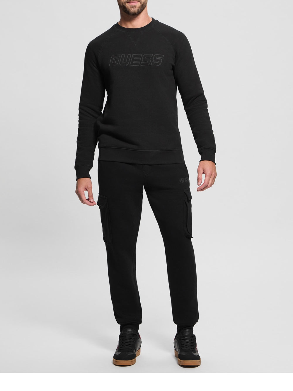 GUESS Felpa Uomo - Nero modello Z4YQ16 K9V31