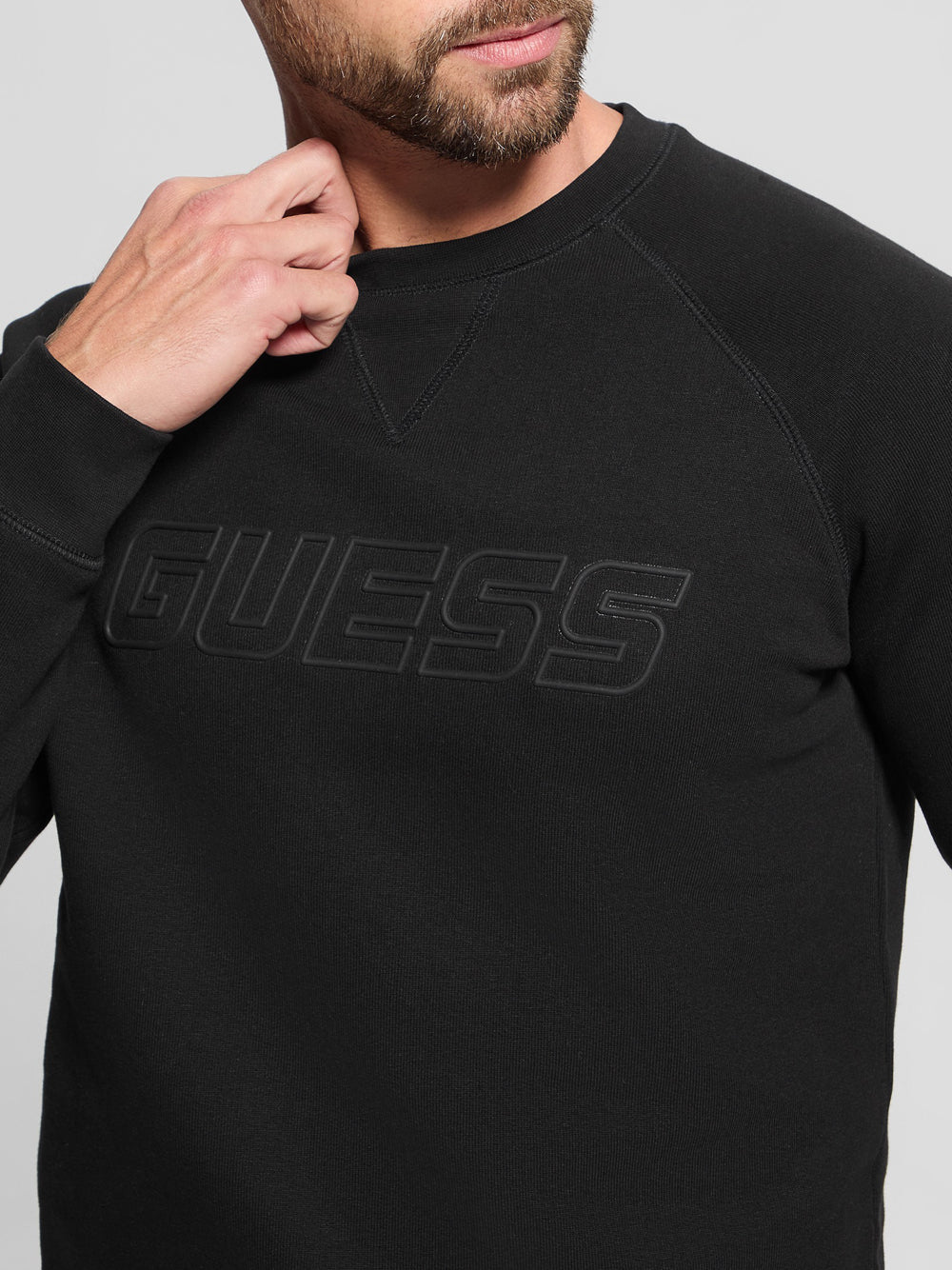 GUESS Felpa Uomo - Nero modello Z4YQ16 K9V31