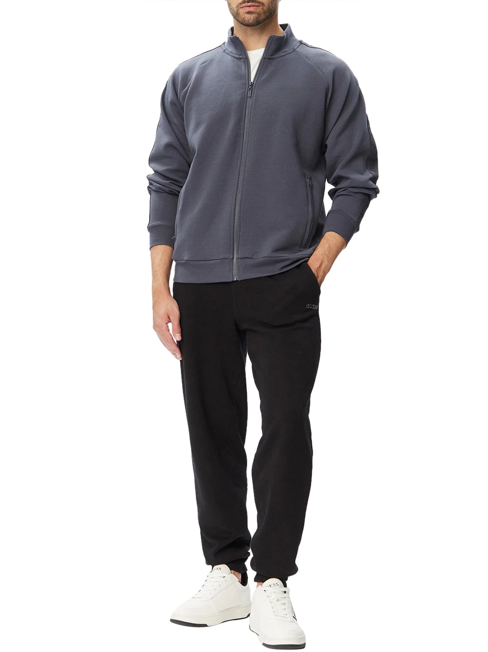 GUESS Felpa Uomo - Grigio modello Z6YQ18 K4964