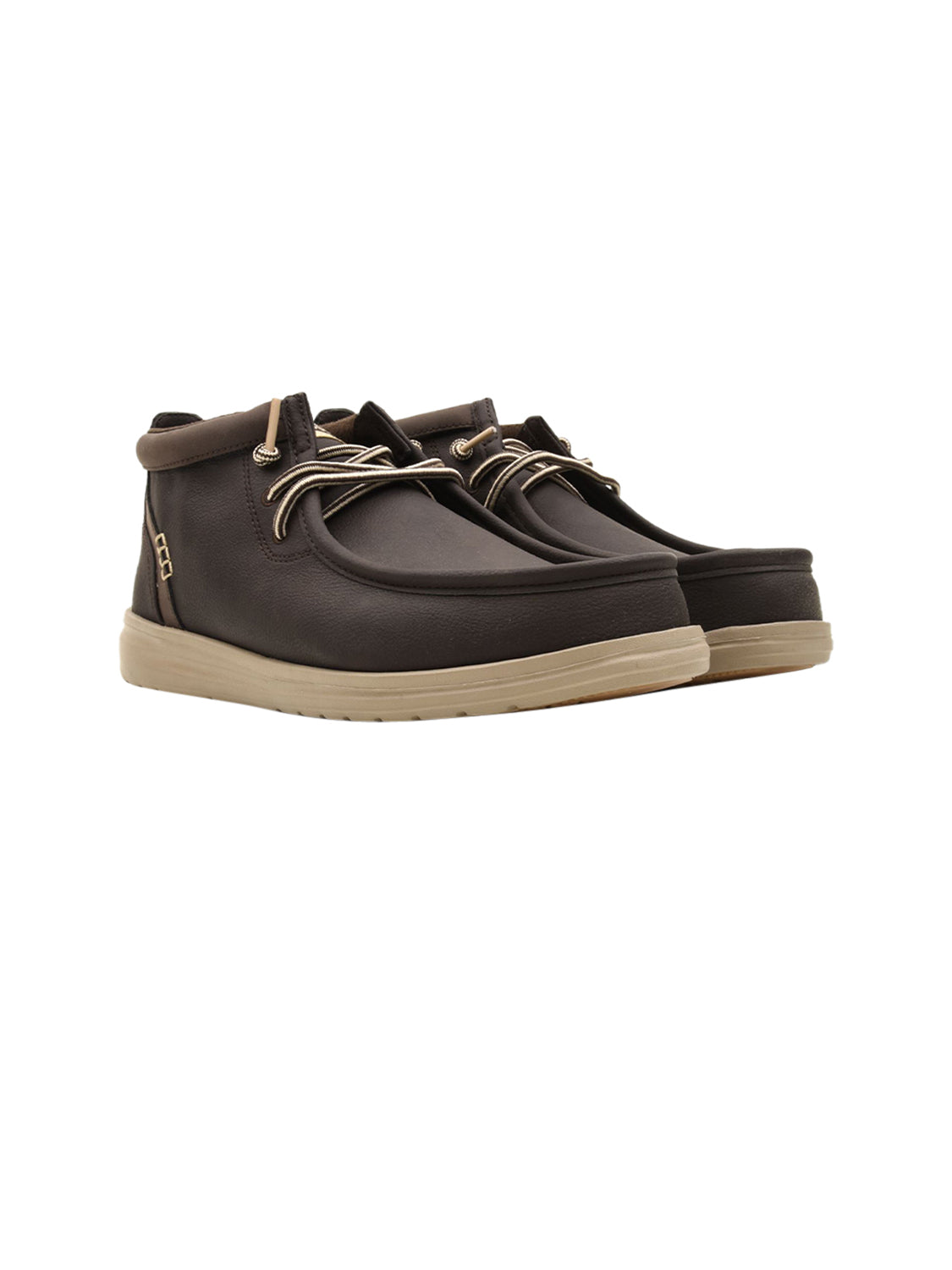 HEY DUDE Scarpe Stringate Moc toe Uomo - Marrone modello HD.42051