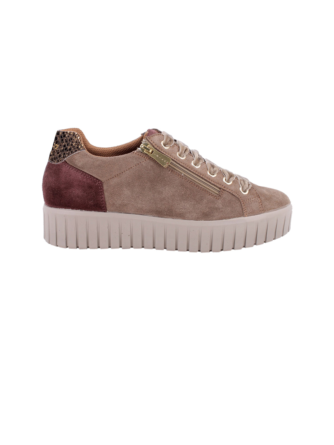 IGI&CO Sneakers con zeppa Donna - Marrone modello 2168644