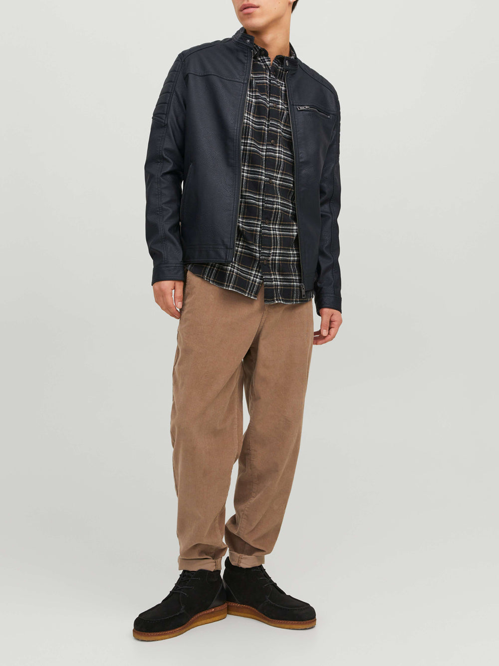 JACK&JONES Giubbino Uomo - Nero modello 12147218