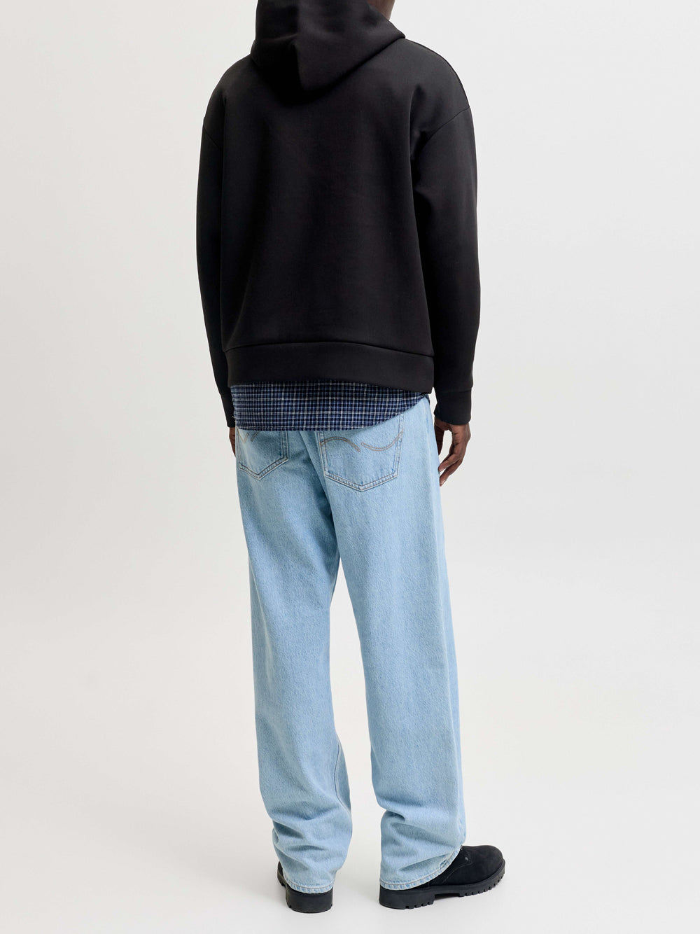 JACK&JONES Felpa Uomo - Nero modello 12298905