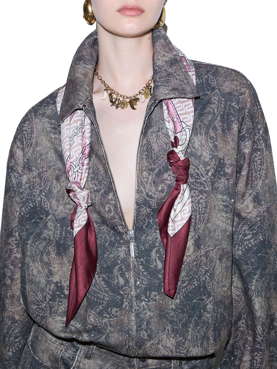 LIU.JO Foulard Donna - Bordò modello 2F6061T2745