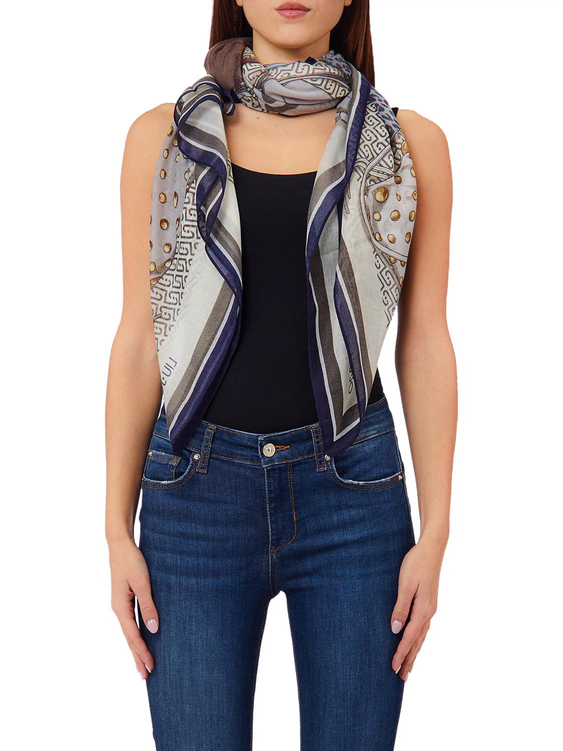 LIU.JO Foulard Donna - Blu modello 2F6062T2745