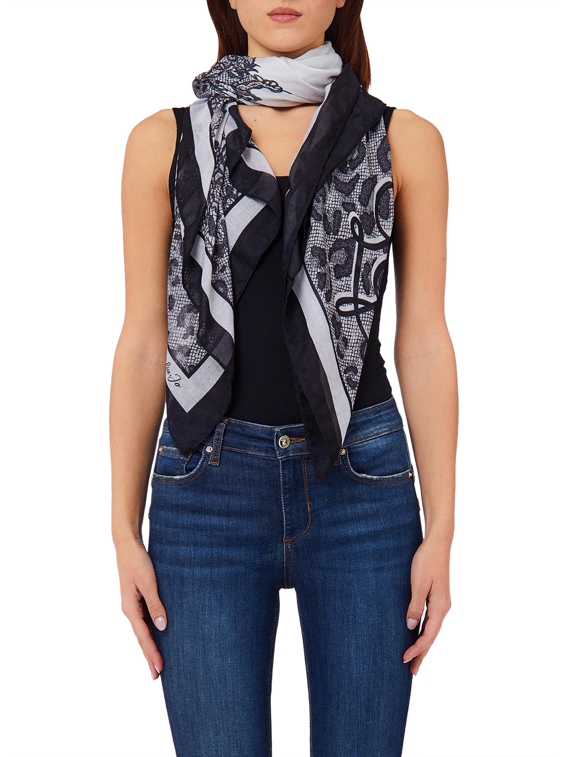 LIU.JO Foulard Donna - Nero modello 2F6073T2745