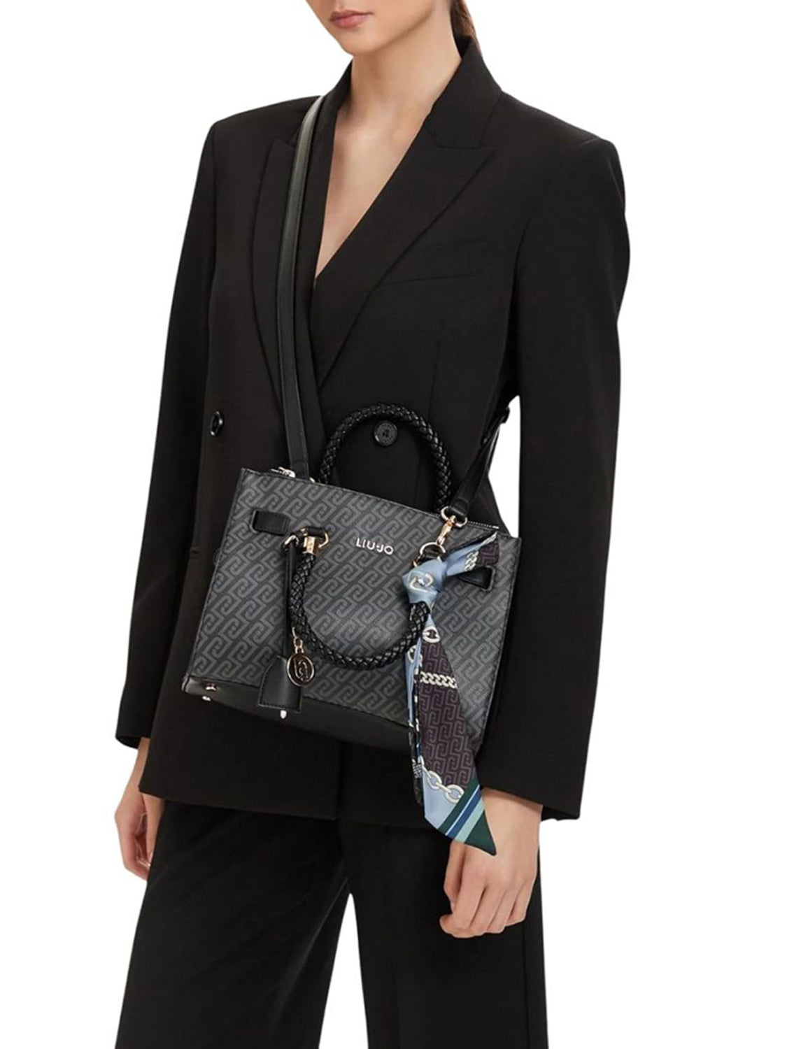 LIU.JO Borsa a Bauletto Donna - Nero modello AF6069E1137