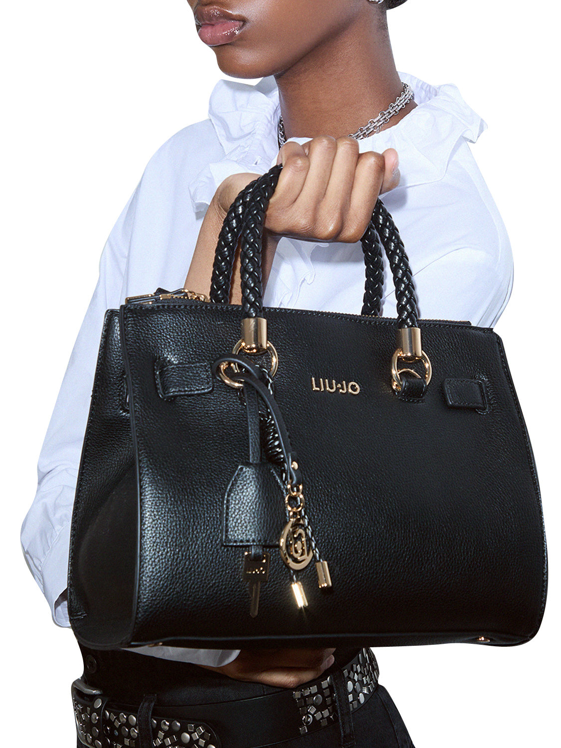 Borsa a Bauletto Nero