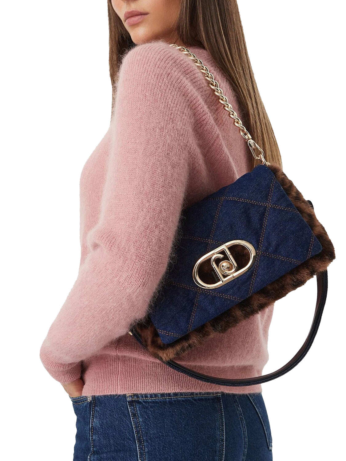Borsa a Tracolla Blu