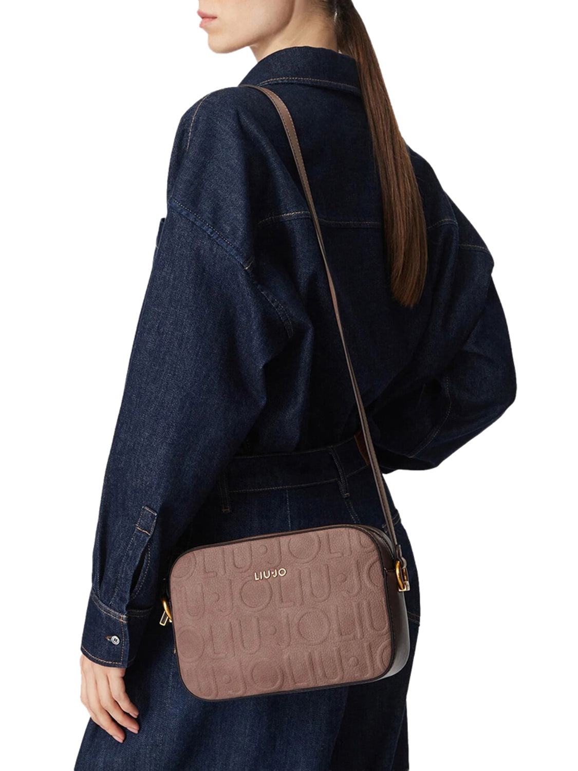 LIU.JO Borsa a Tracolla Donna - Marrone modello AF6211E1139
