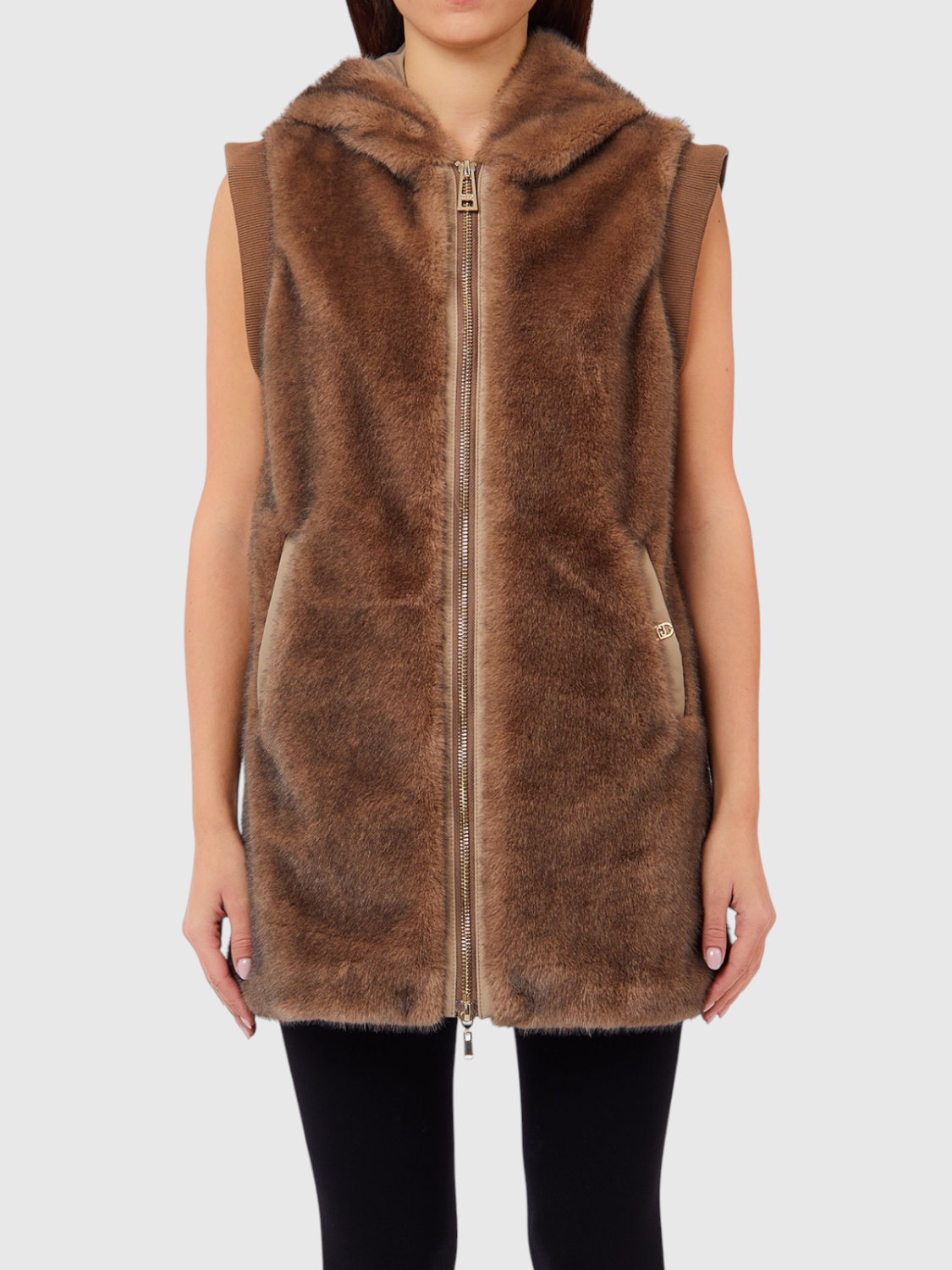 LIU.JO Cappotto Donna - Marrone modello TF6063E1135