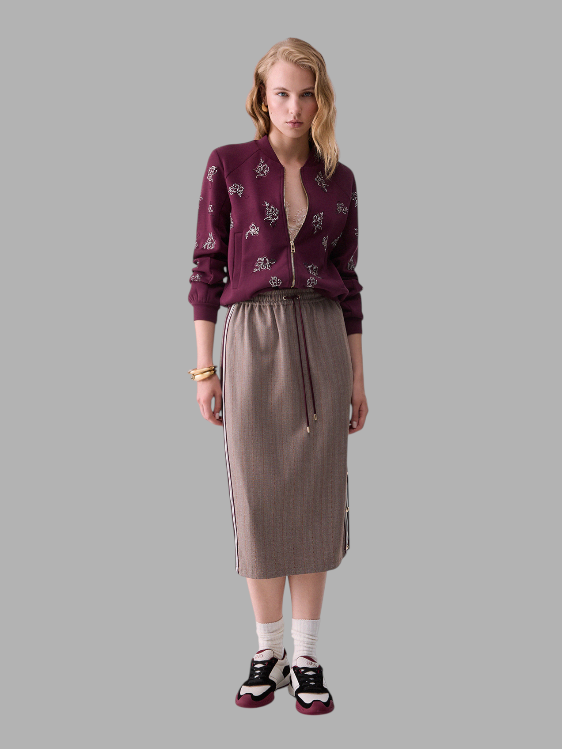 LIU.JO Felpa Donna - Rosso modello TF6133J3958