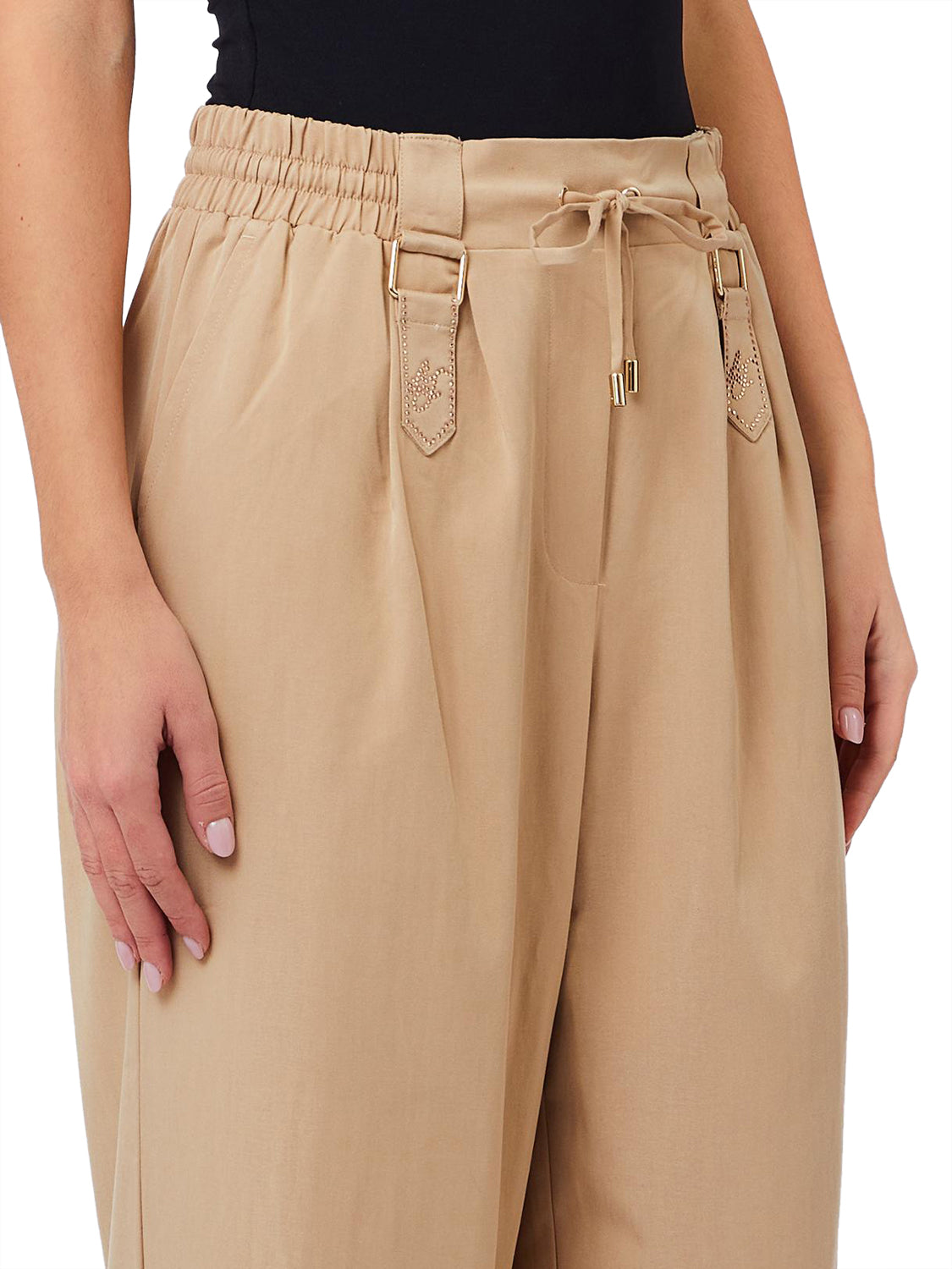 LIU.JO Pantalone Donna - Marrone modello TF6178T700A